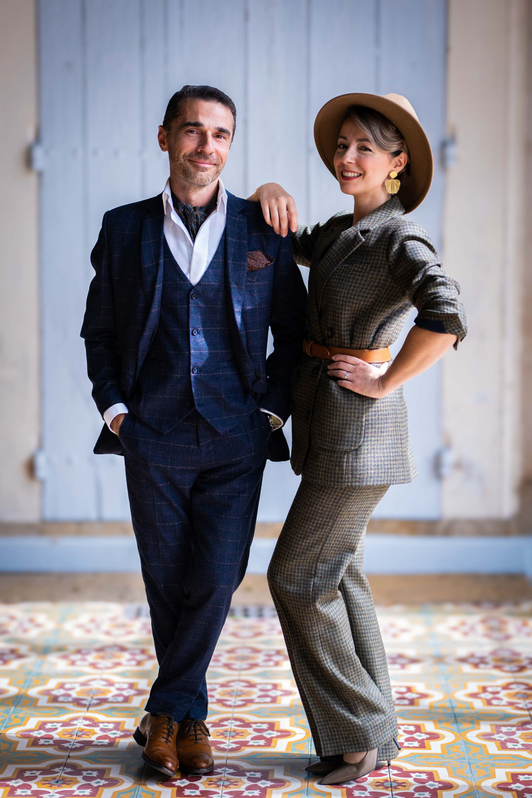 Alicia and Enzo Di Santo, founders of Velvet Rose